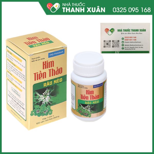 Cao khô kim tiền thảo hỗ trợ điều trị sỏi thận